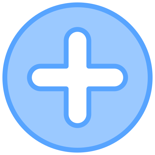 knop toevoegen Generic Blue icoon