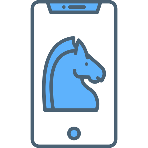 trojaans paard Generic Blue icoon