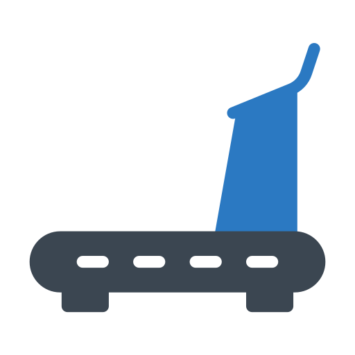 Treadmill Generic Blue icon