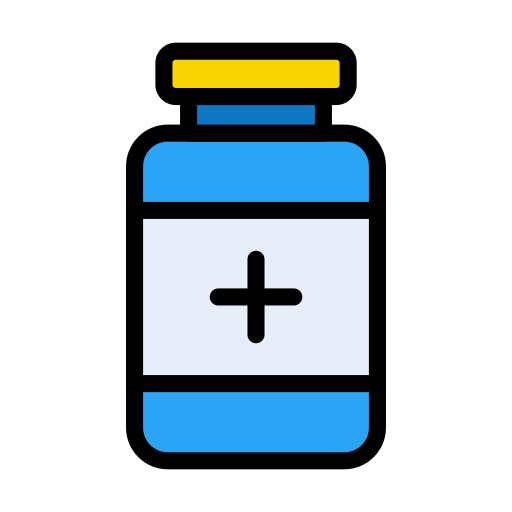 medizin Vector Stall Lineal Color icon