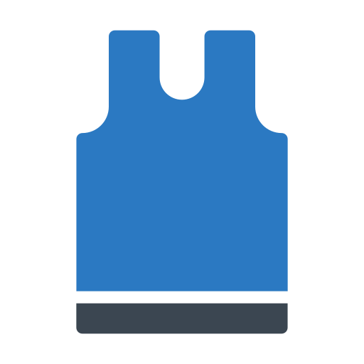 민소매 셔츠 Generic Blue icon