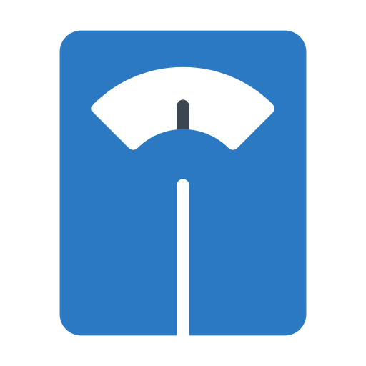 Weight Generic Blue icon