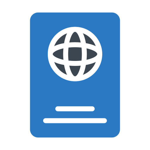 여권 Generic Blue icon