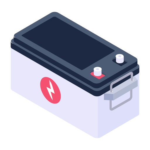 autobatterie Generic Isometric icon