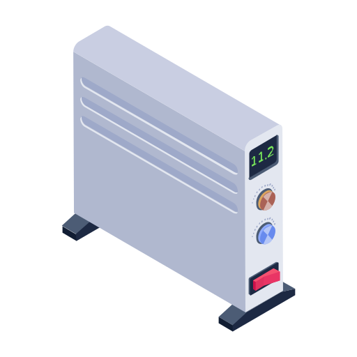 radiador Generic Isometric Ícone