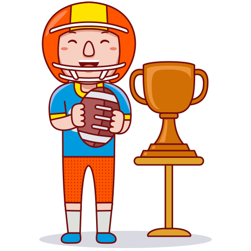 american-football-spieler Generic Outline Color icon