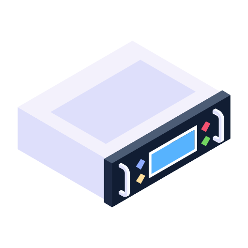 servidor de datos Generic Isometric icono