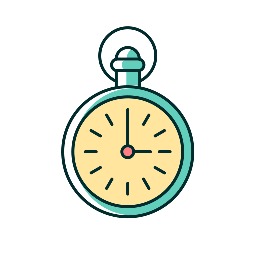 Pocket watch Generic Thin Outline Color icon