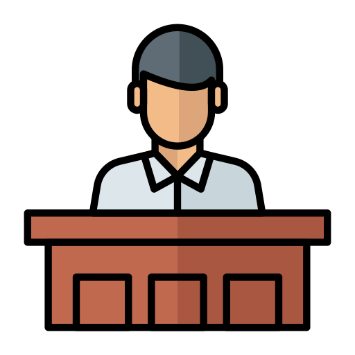 Attorney Generic Outline Color icon