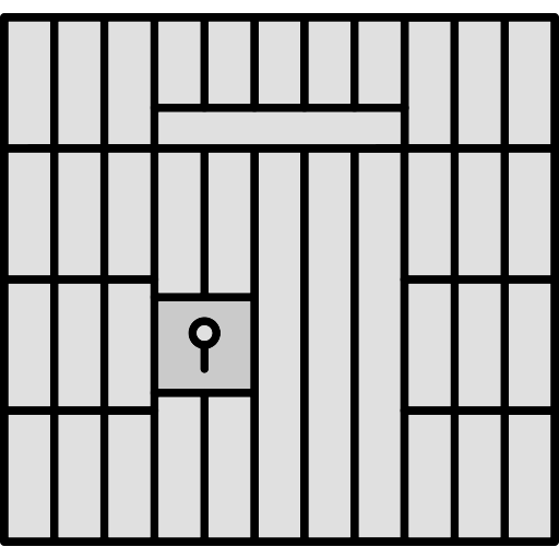 prigione Generic Thin Outline Color icona