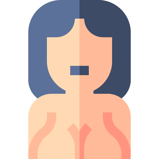 Nude Basic Straight Flat icon