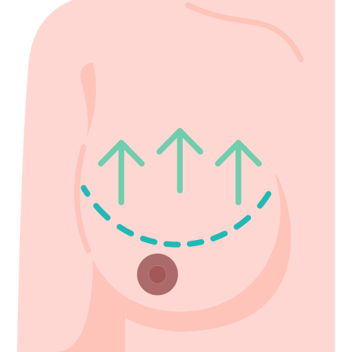 胸 Amethys Design Flat icon