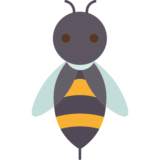 Bee Amethys Design Flat icon