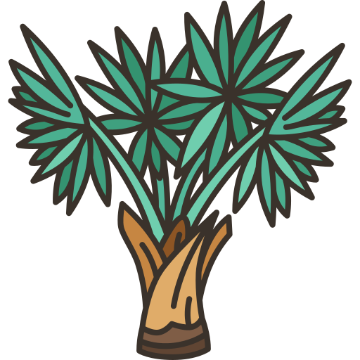 drzewo palmowe Amethys Design Lineal Color ikona