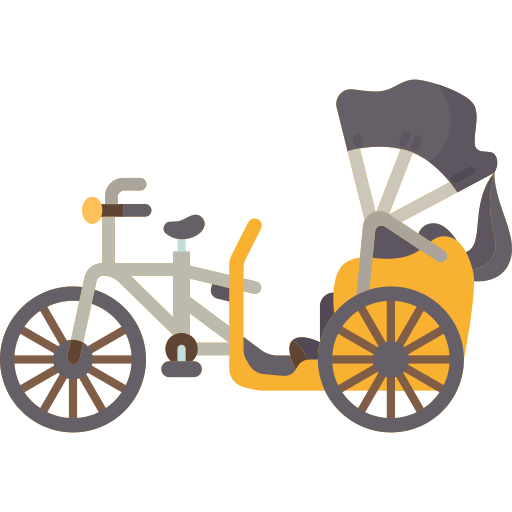 triciclo Amethys Design Flat icona