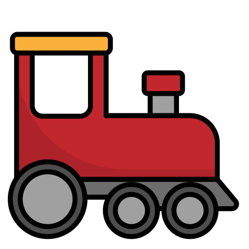 미니 기차 Generic Outline Color icon