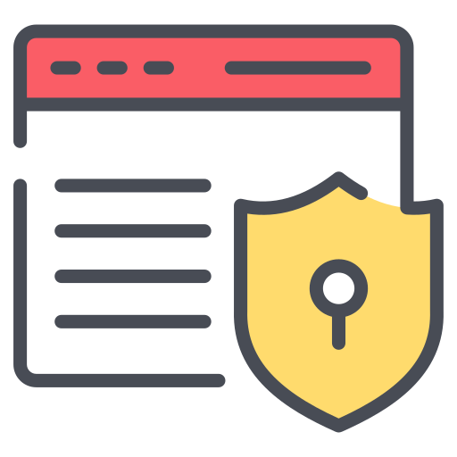 Web security Generic Outline Color icon