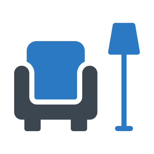 Sofa Generic Blue icon