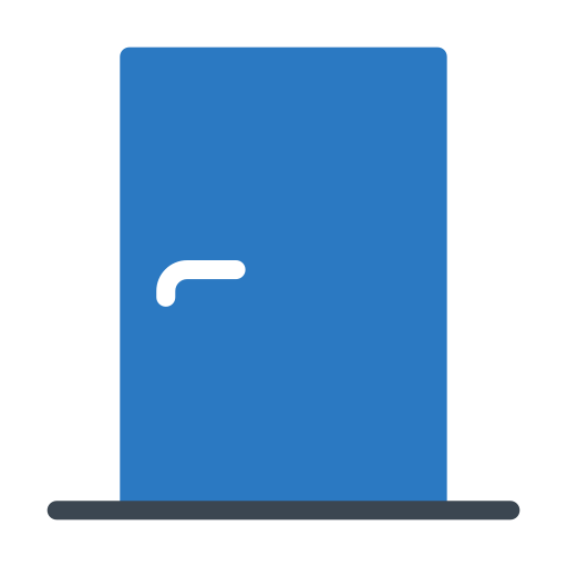 porta Generic Blue icona