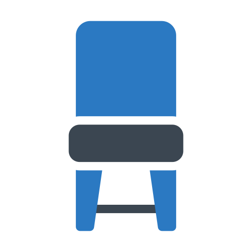 bürostuhl Generic Blue icon