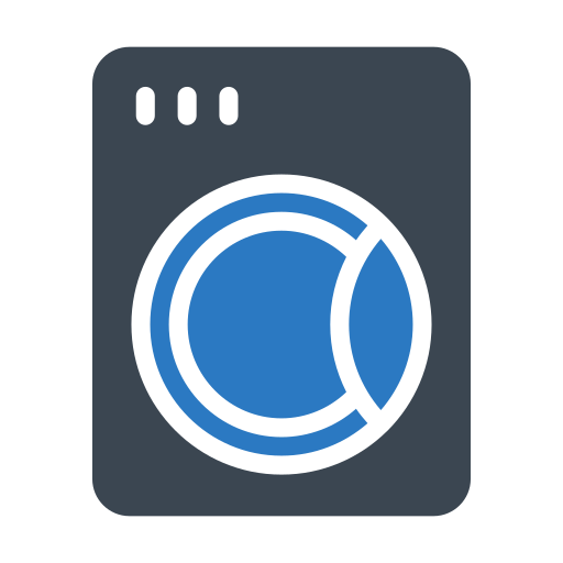 waschmaschine Generic Blue icon