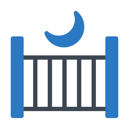 어린이 침대 Generic Blue icon