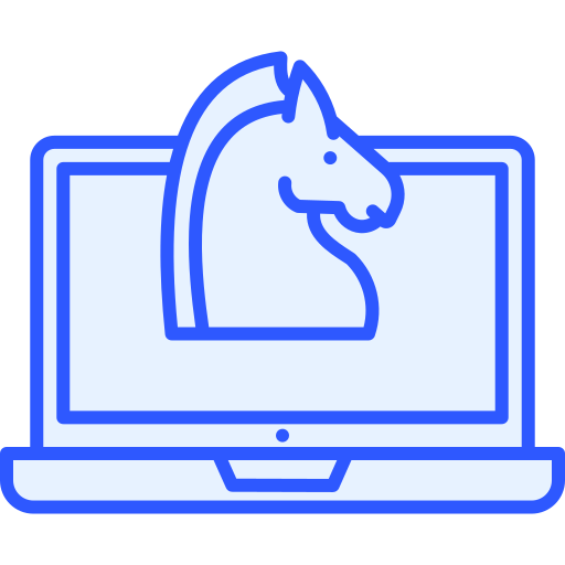 トロイの木馬 Generic Blue icon