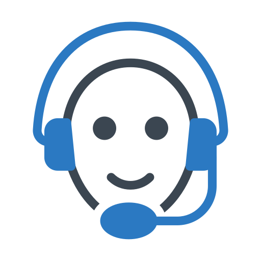 Customer care Generic Blue icon