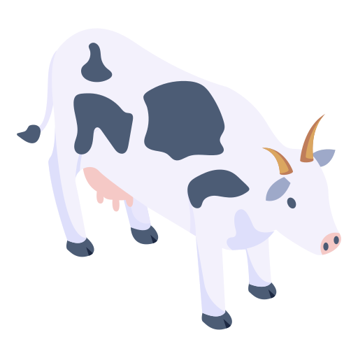 Cow Generic Isometric icon