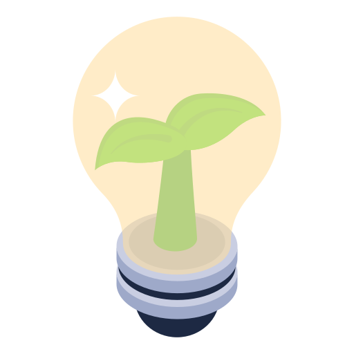 Eco light Generic Isometric icon