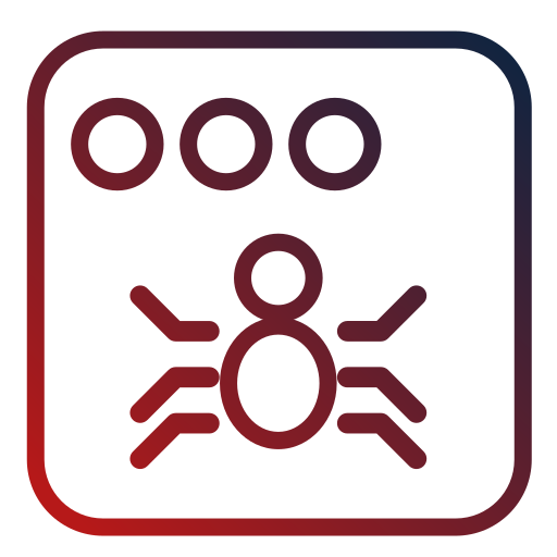 Malware Generic Gradient icon