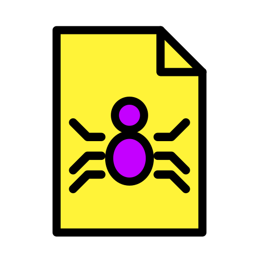 software malicioso Generic Outline Color icono