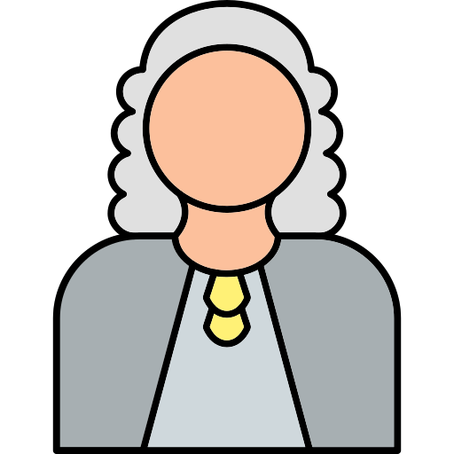 Judge Generic Thin Outline Color icon