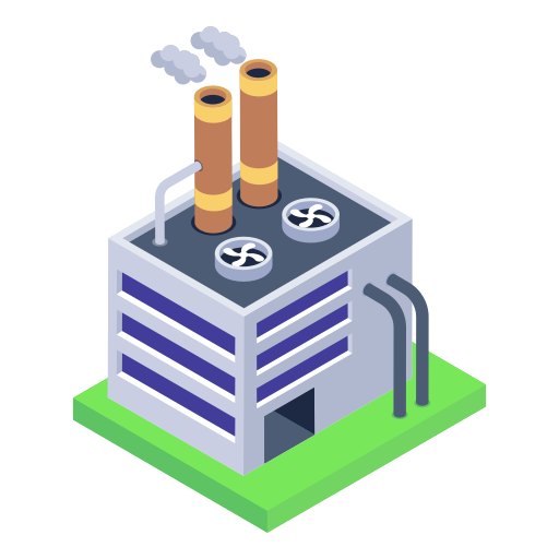 Industry Generic Isometric icon