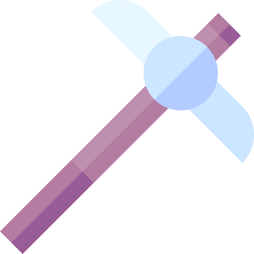 Pickaxe Basic Straight Flat icon