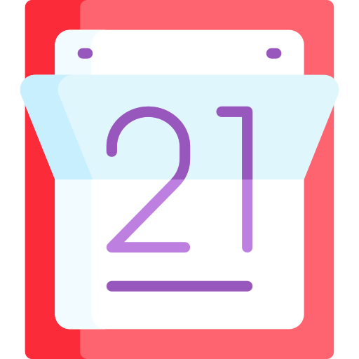 kalendarz Special Flat ikona