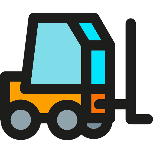 Forklift Soodabeh Ami Lineal Color icon