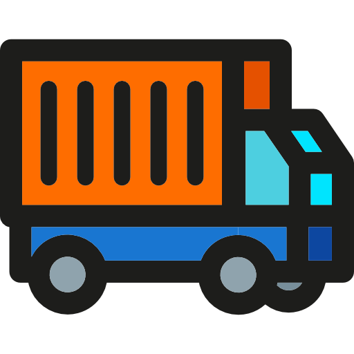 Delivery truck Soodabeh Ami Lineal Color icon