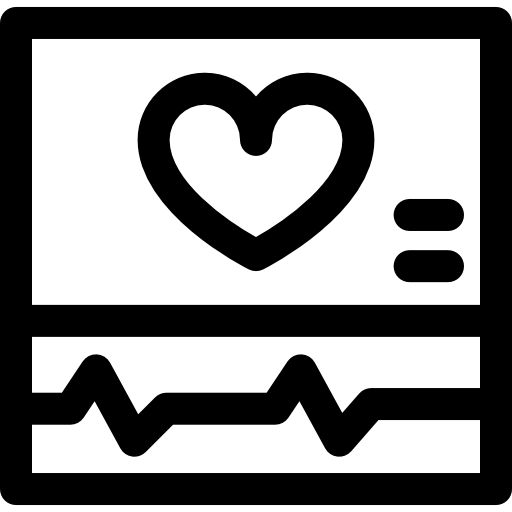 elettrocardiogramma Soodabeh Ami Lineal icona