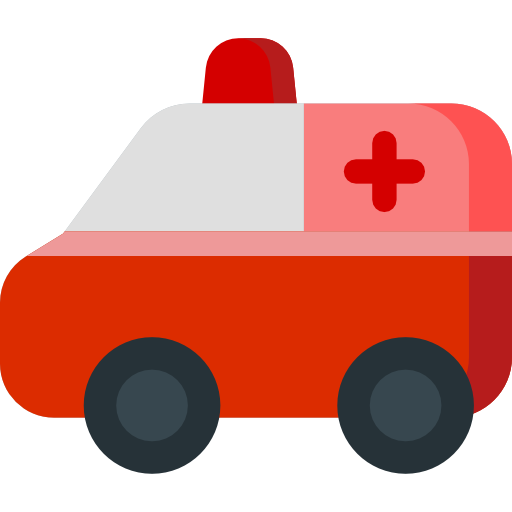 krankenwagen Soodabeh Ami Flat icon