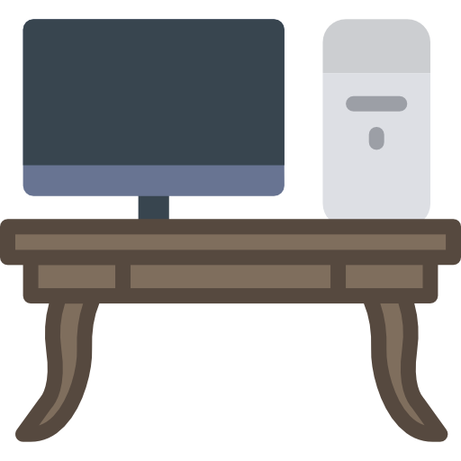 Desk Basic Miscellany Flat icon