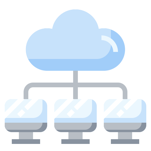 cloud computing Surang Flat icona