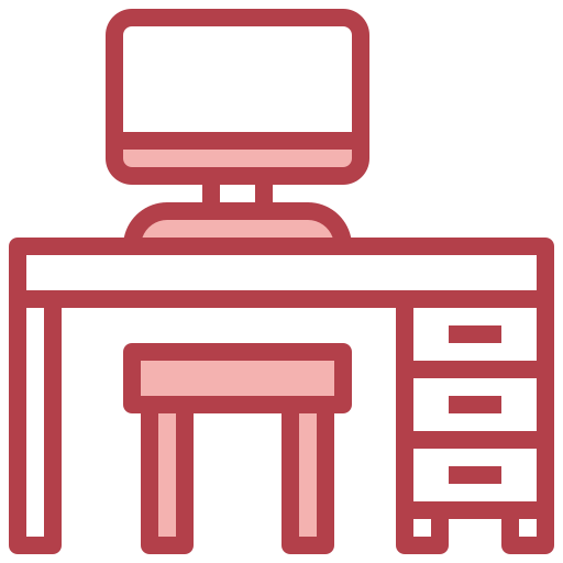 scrivania Surang Red icona