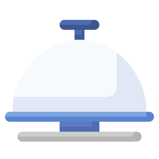 Desk bell Surang Flat icon