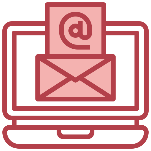 courrier électronique Surang Red Icône
