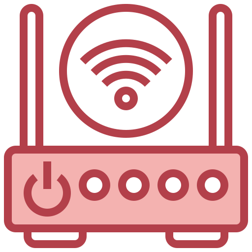router bezprzewodowy Surang Red ikona