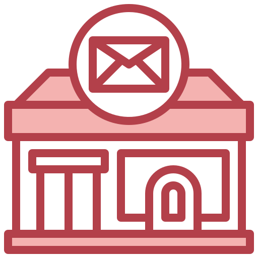 postkantoor Surang Red icoon