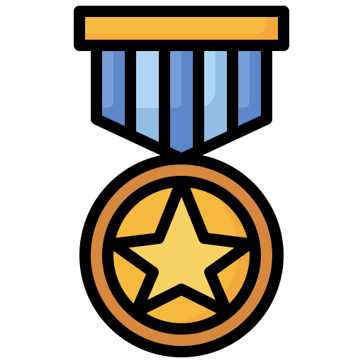 Медаль Surang Lineal Color иконка