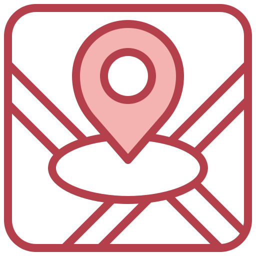 ubicación del mapa Surang Red icono