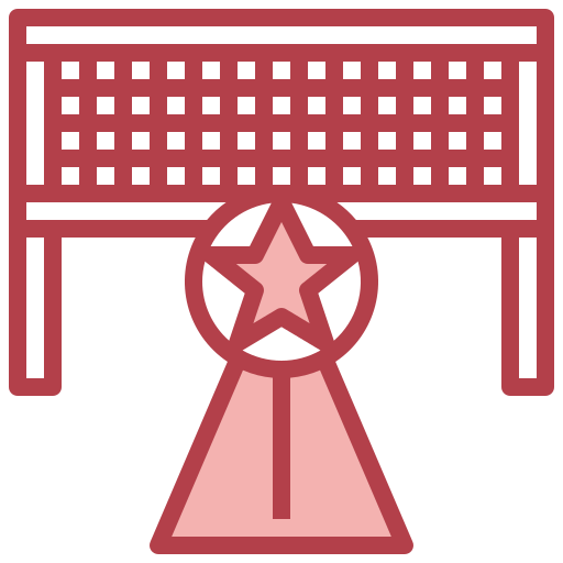 línea de meta Surang Red icono